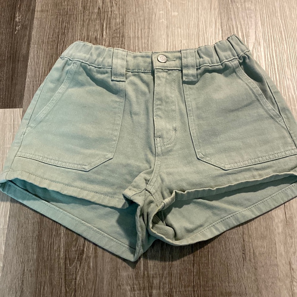 Pacsun womens ligth green jean shorts size S - Picture 1 of 7